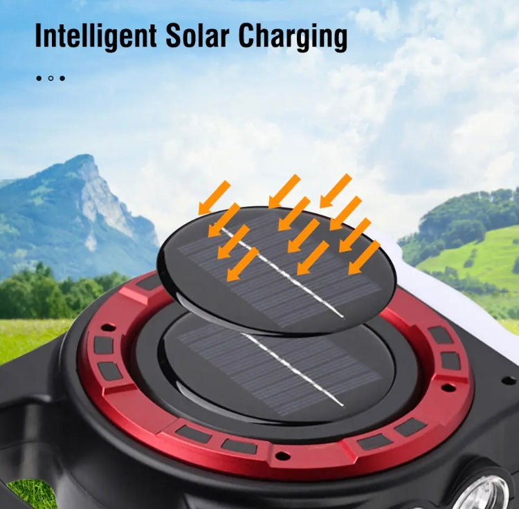 Portable Solar Lantern COB LED Light, USB Rechargeable Work Light Power Bank, Handheld Flashlight Outdoor Tent Camping Lamp Portable Solar Lantern COB LED Light, USB Rechargeable Work Light Power Bank, Handheld Flashlight Outdoor Tent Camping Lamp